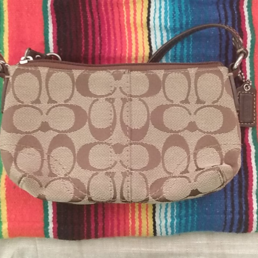 Authentic Coach Wristlet
